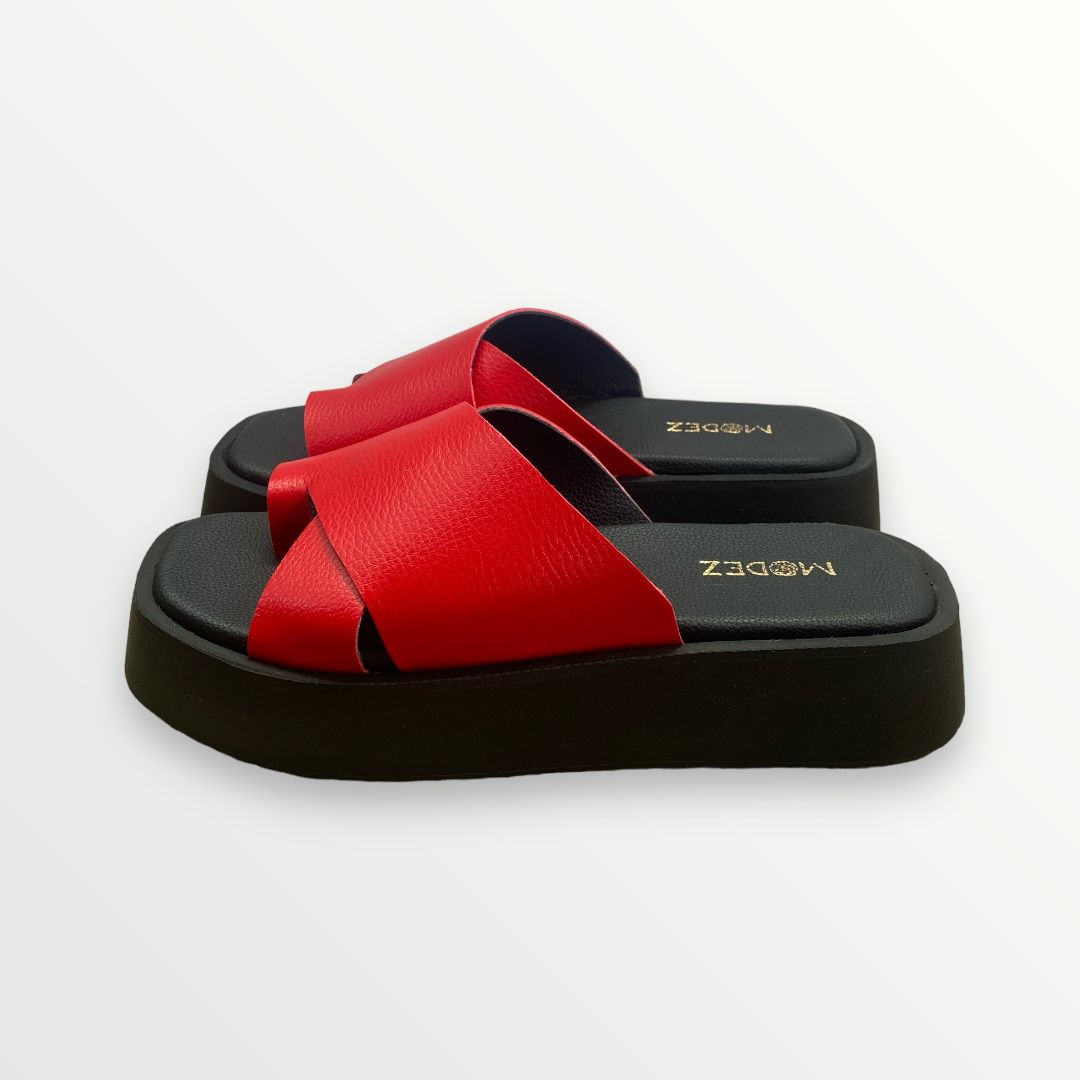 Sandália VICTAL® Casual 100% em pele genuína